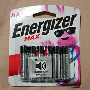 Energizer Max AAA Alkaline Batteries 1.5V Single Use Battery Size AAA